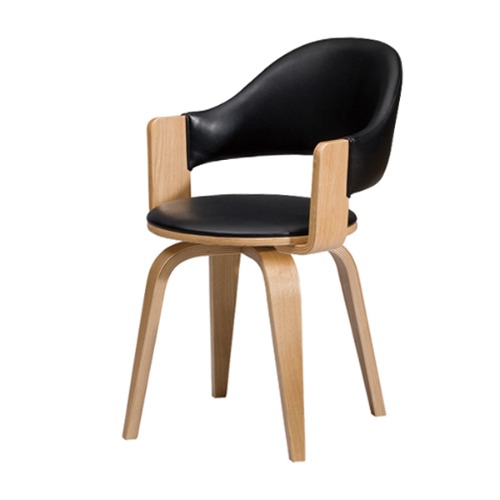 하이파가구 첼로 원목 회전 식탁의자