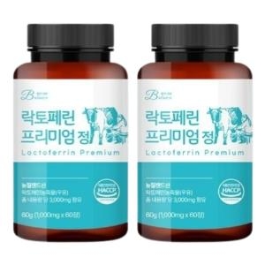 [불명] 밸런스궁합 락토페린 프리미엄 정 3000mg 60정 (1개)_이미지
