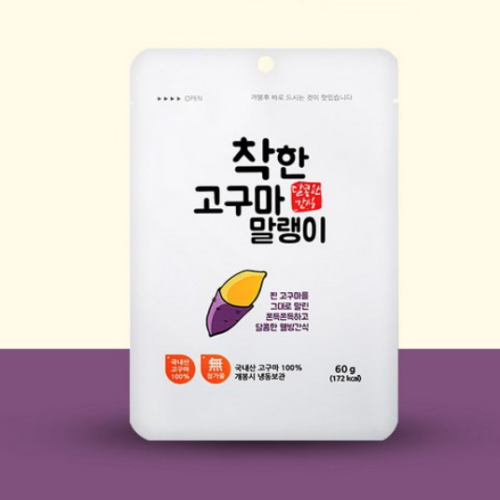 착한 고구마말랭이 60g