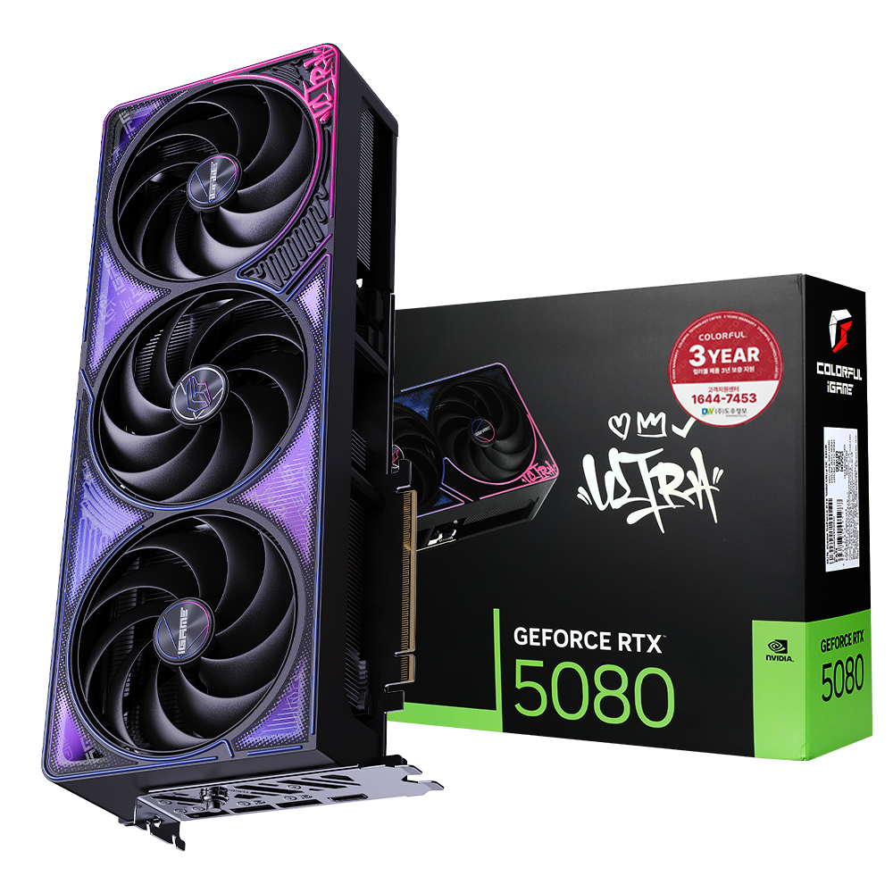COLORFUL iGame ������ RTX 5080 ULTRA OC  D7 16GB ��������