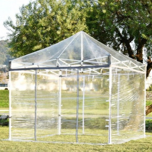 프리폼 옥타곤 올투명 지붕벽면 풀세트 (2mx2m)_이미지