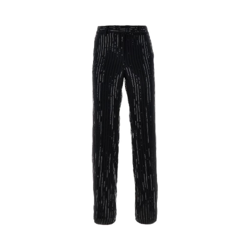 마이클코어스 블랙 triacetate blend pant MH33015ENX001_이미지