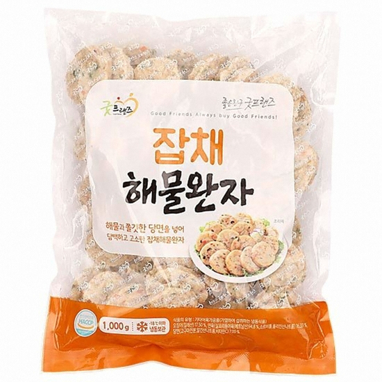 굿프랜즈 잡채 해물완자 1kg (1개)_이미지