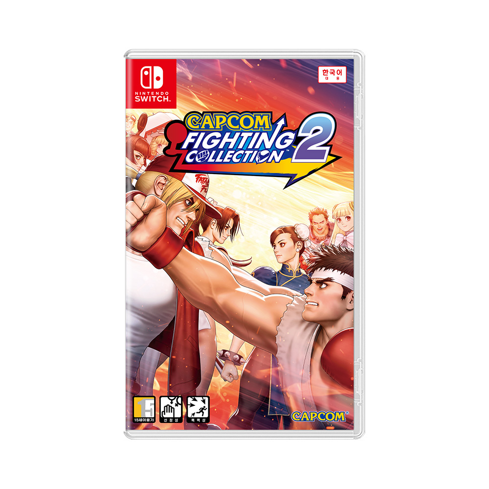 캡콤 파이팅 컬렉션 2 한글판 SWITCH, 패키지칩_이미지