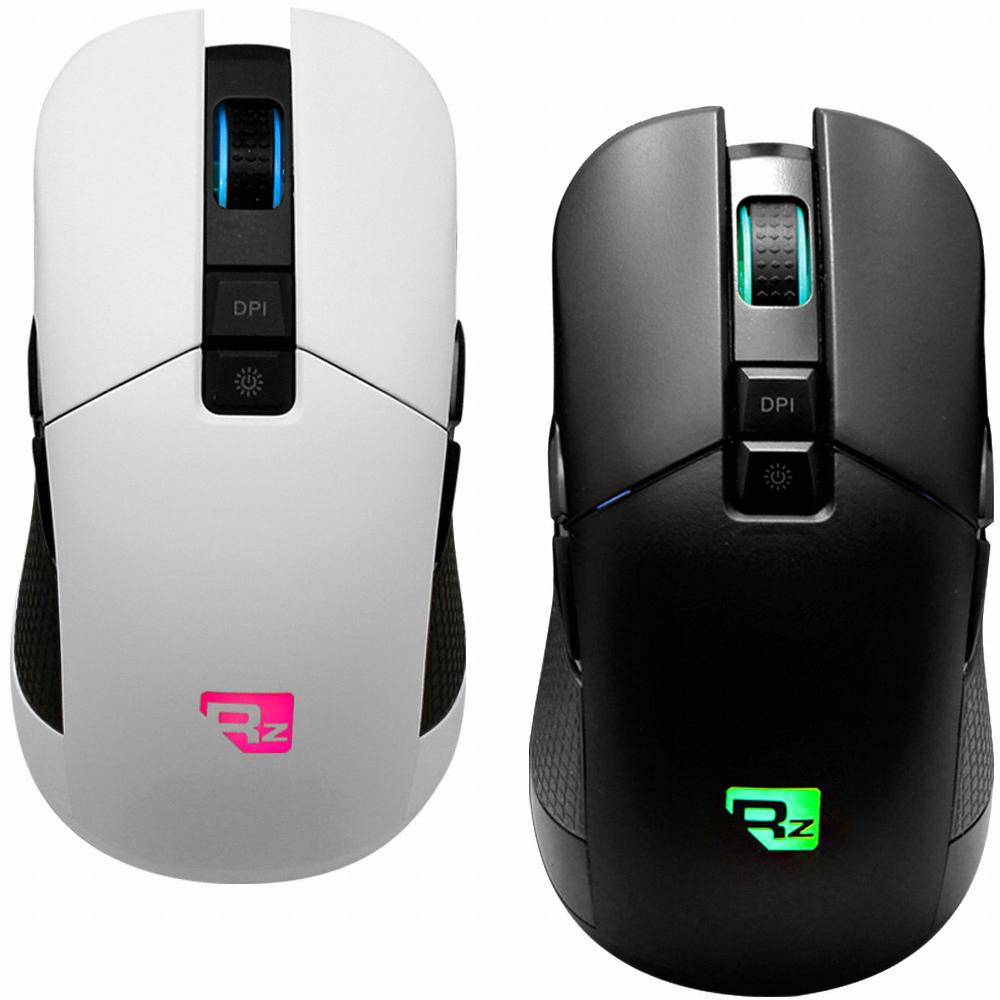 RIZUM G-FACTOR Z200 Mercury 3360 RGB 양손가능 GAMING MOUSE (화이트)_이미지