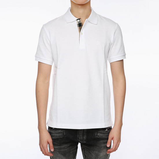 버버리 카라 반팔 티셔츠 OXFORD 3955994 10000