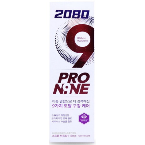 2080 프로나인 스트롱 민트 치약 120g