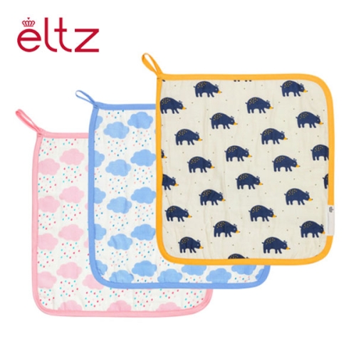 [불명] 엘츠 소프트 어린이집 고리수건 세트 2P  유아/아기수건_이미지