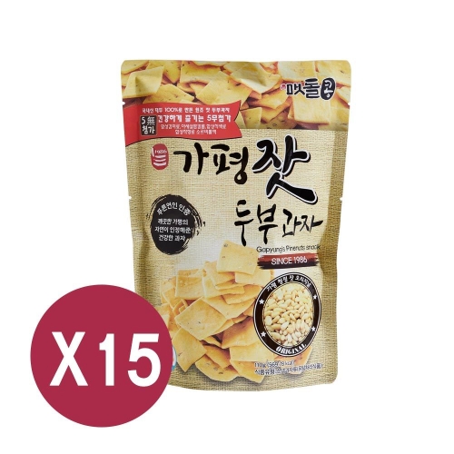 지투지샵 가평 잣 두부과자 110g 15팩