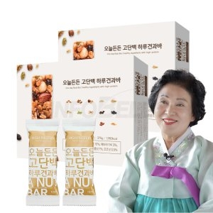 엄마사랑 오늘든든 고단백 하루견과 에너지바 25g (30개)