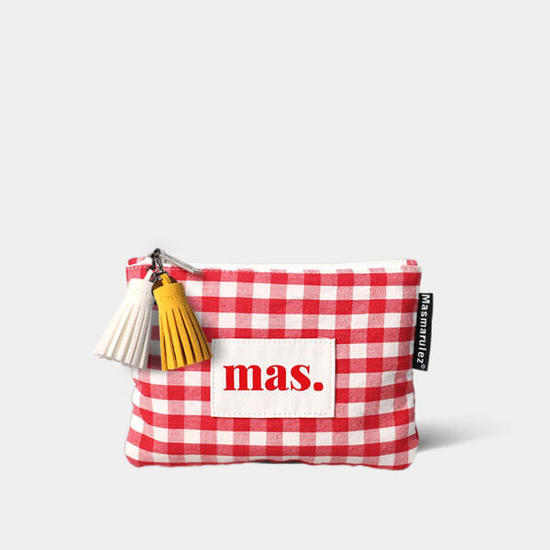 마스마룰즈 basic pouch Spring (Red)_이미지
