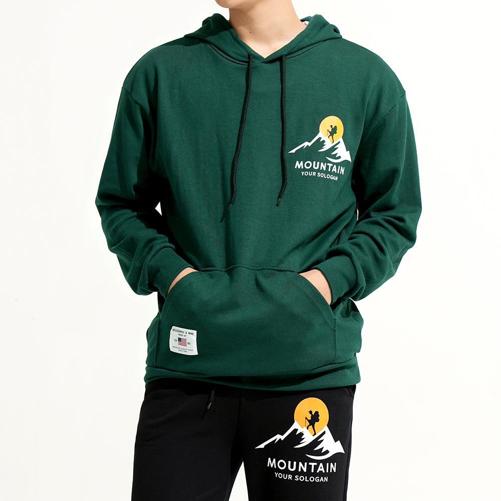 마운틴 후드 티셔츠 빅사이즈 후드티 DMS-TSA-Q4277405