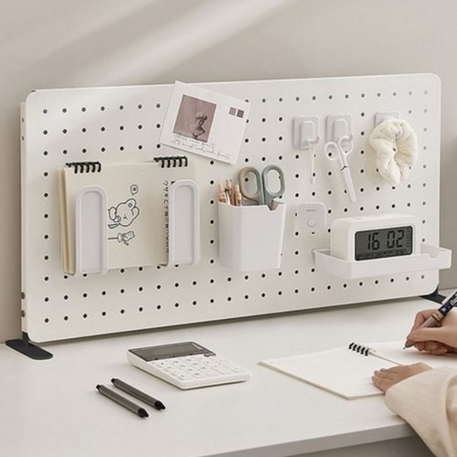 스퀘어상점 데스크 타공판 페그보드 L이미지입니다. 누르면 해당 게시물로 새창이동합니다.