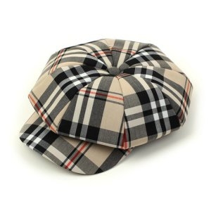 유니버셜케미스트리 유니버셜케미스트리 big check newsboy cap_이미지
