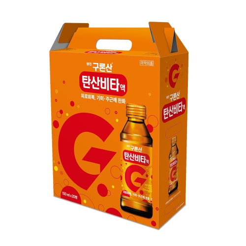 해태음료 영진 구론산 탄산비타 액 150ml (20개)_이미지