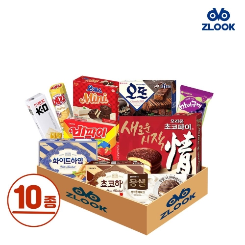 [불명] 지룩 과장님 역조공 과자세트 10종