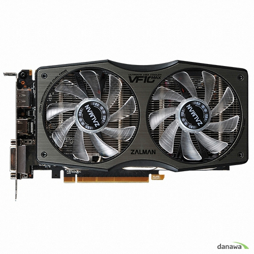 잘만 지포스 GTX760 OC 1006 D5 2GB VF10 MAX 백플레이트