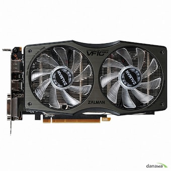 잘만 지포스 <b>GTX</b><b>760</b> OC 1006 D5 2GB VF10 MAX 백플레이트