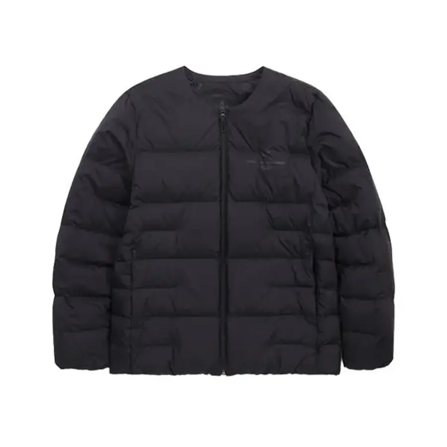 공용 U넥 퀼팅형 경량 구스다운 자켓 AP423DDJO4-BLK0