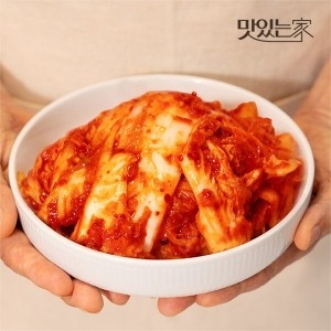 맛있는가 45년 칼국수 명인 강남교자 마늘 겉절이 김치 3Kg주문제작 출고 버무린 김치_이미지