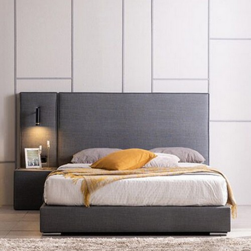 삼익가구 헤이븐 높은헤드 저상형 호텔 LED침대 K+협탁 (유로탑7존독립)