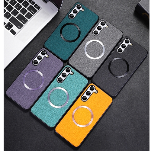 수나르 갤럭시S26 맥세이프 슬림 매트 패브릭 케이스