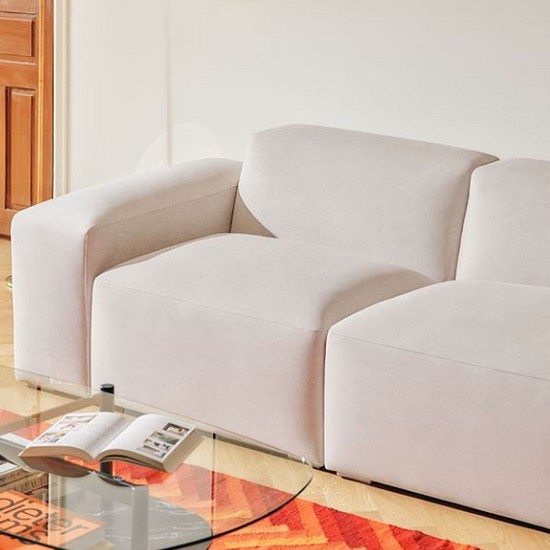 에싸 버틀러 카시미라 패브릭 소파 3인용 (스툴별도)_이미지