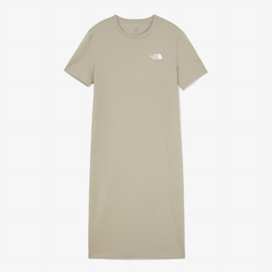 노스페이스 에센셜 반팔 미니 드레스 NT7ZQ42C