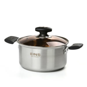키친아트 아인스 3중바닥 스텐 양수냄비 (20cm)