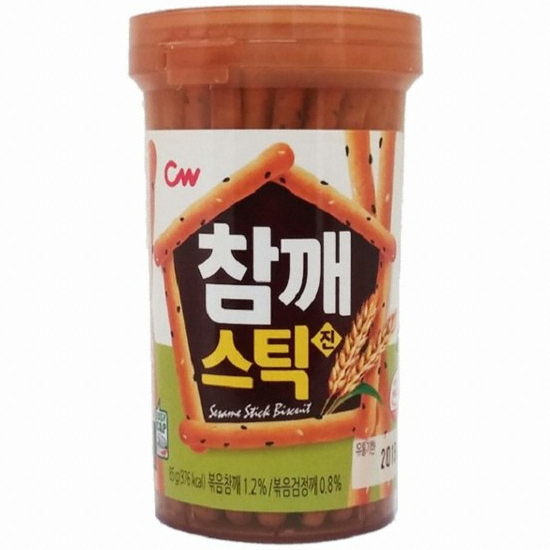 청우식품 참깨스틱 진 85g (10개)_이미지