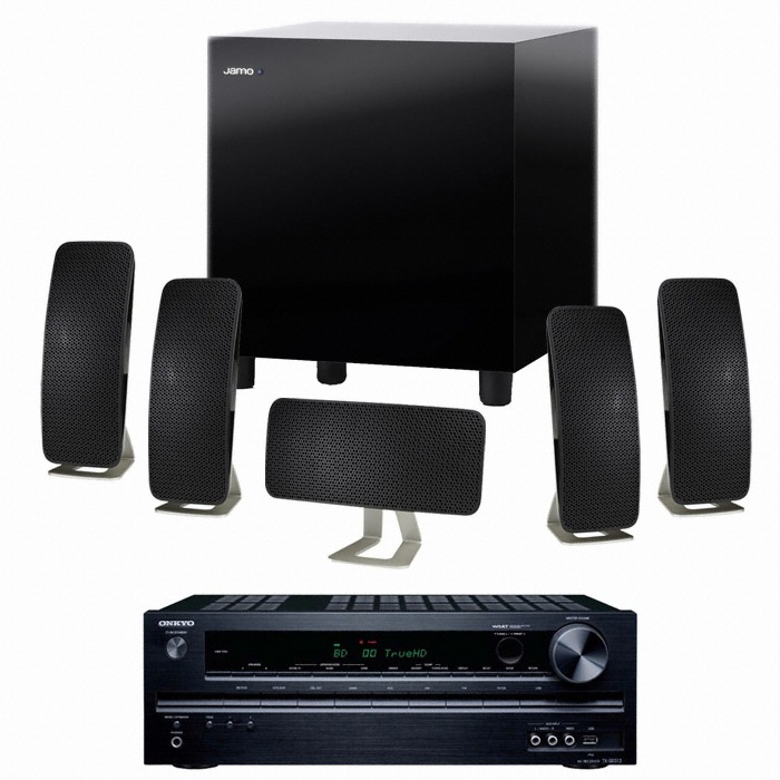 야모 A200 5.1채널 + 온쿄 AV리시버 (TX-SR313, SUB-210)