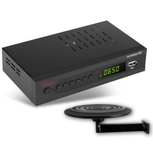 에이포트 Actiview HD UHD 지상파 TV 수신기 AP13HD + 안테나 (정품)_이미지