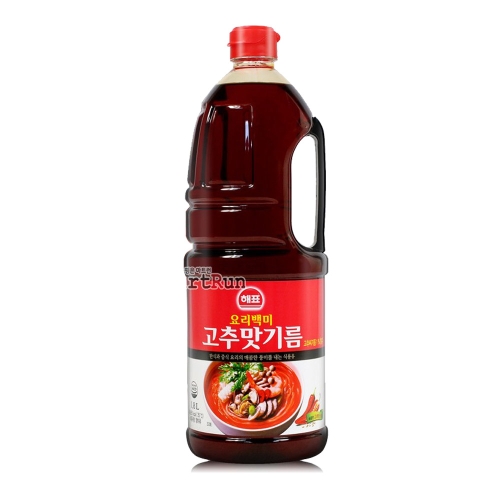 해표 요리백미 고추맛기름 1.8L_이미지