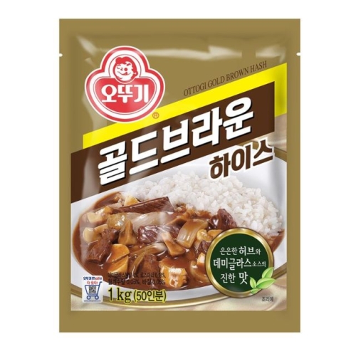 오뚜기 골드 브라운 하이스 1kg (10개)_이미지