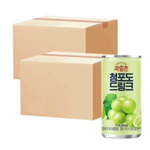 해태음료 과일촌 청포도 드링크 175ml (60개)_이미지