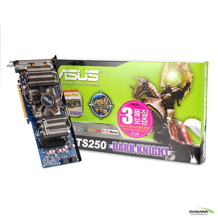 ASUS 지포스 GTS250 ENGTS250 DARK KNIGHT 512MB_이미지