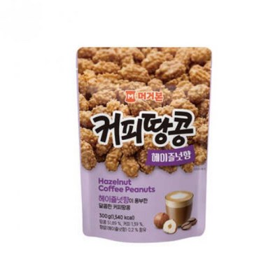 머거본 커피땅콩헤이즐넛향 300g (1개)_이미지