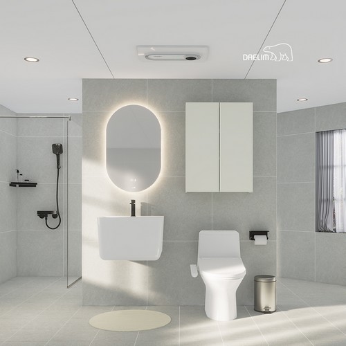 대림바스 스마트클린바스 블랙 포세린 토프 거실욕실+휴젠뜨+비데