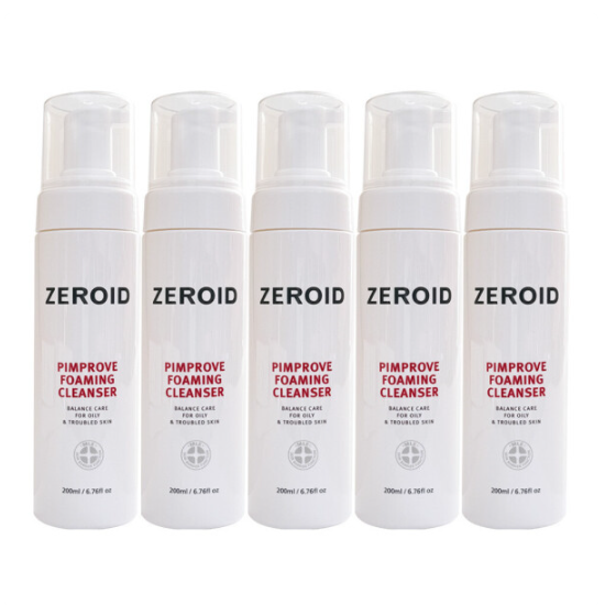 제로이드 핌프로브 포밍클렌저 200ml (5개)_이미지