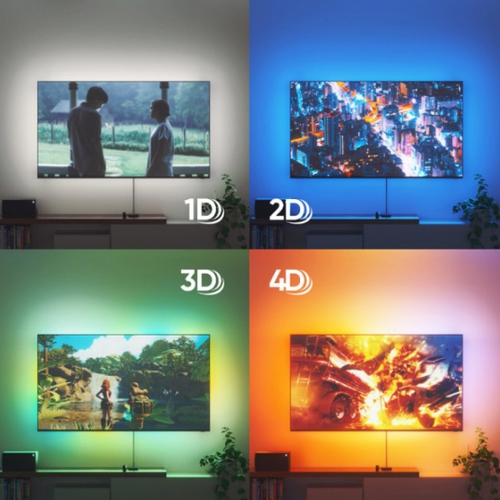 ���븮�� LED 4D ��ũ�� �̷�+����Ʈ��Ʈ�� ŰƮ 65��ġ