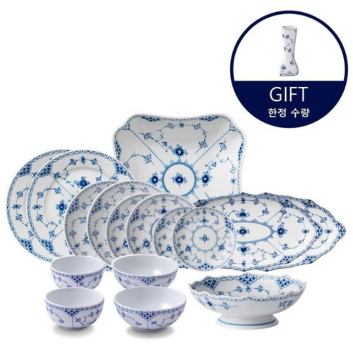 로얄코펜하겐 ㅤ블루 하프 레이스 로얄 웨딩 에디션_이미지