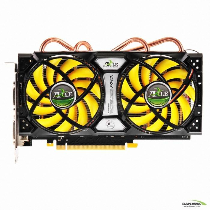 액슬 지포스 GTX460 밀리터리 OverTwin D5 768MB Twinturbo