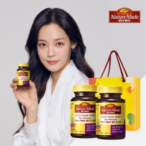 액티브 데일리 멀티 포 우먼 120정 60일분 2팩 + 쇼핑백