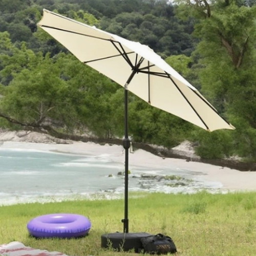 프리폼 반자동 레버 파라솔 2.7m_이미지