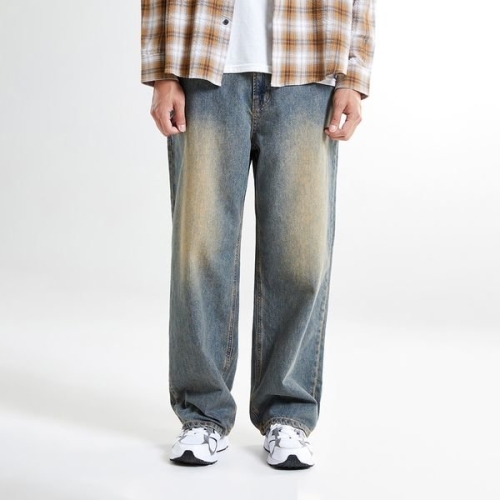 이랜드 스파오 빈티지 와이드 진 VINTAGE INDIGO _SPTJE49C56 API