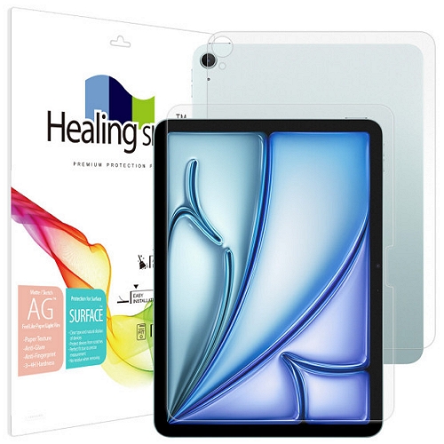 폰트리 힐링쉴드 iPad Air 11 M4 종이질감 Light 액정+후면보호필름 (액정 1매+후면 1매)