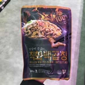 도드람푸드 참숯에 구운 직화 백곱창 300g (1개)_이미지