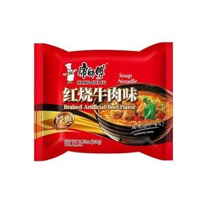 캉스푸 홍소우육향 봉지라면 106g (18개)_이미지