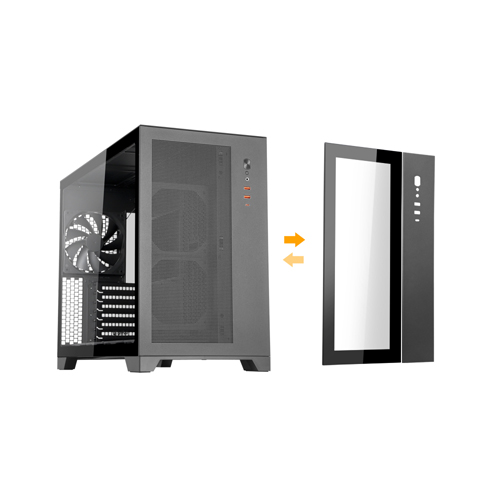 darkFlash DS5000 전면 강화유리 KIT (블랙)_이미지