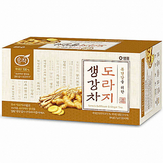 샘표식품 순작 도라지생강차 120T (1개)_이미지